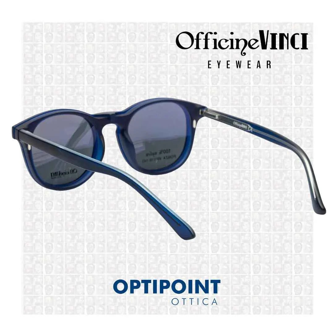 OFFICINE VINCI CLIP-ON PONZA BLU OCCHIALI DA VISTA