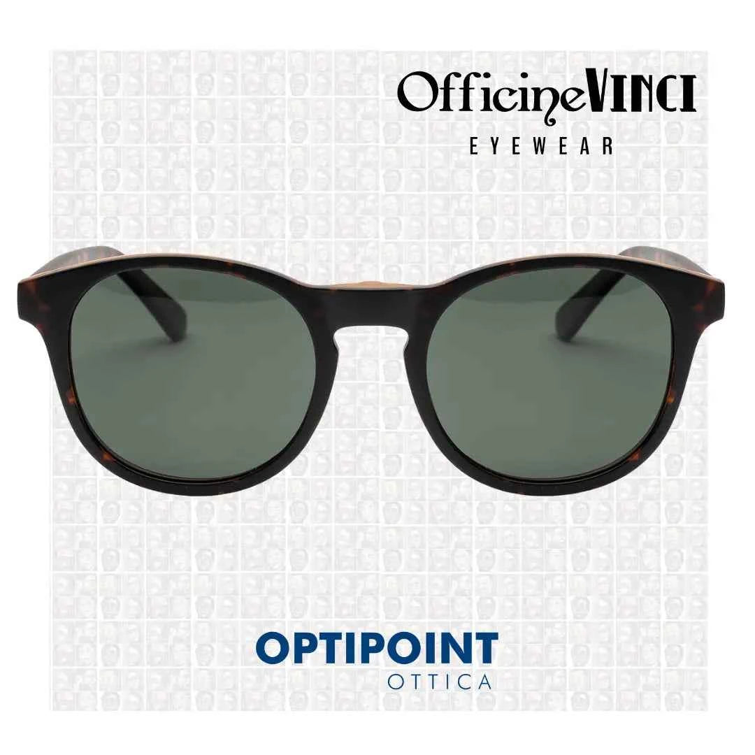 OFFICINE VINCI CLIP-ON PONZA TARTARUGATO OCCHIALI DA VISTA