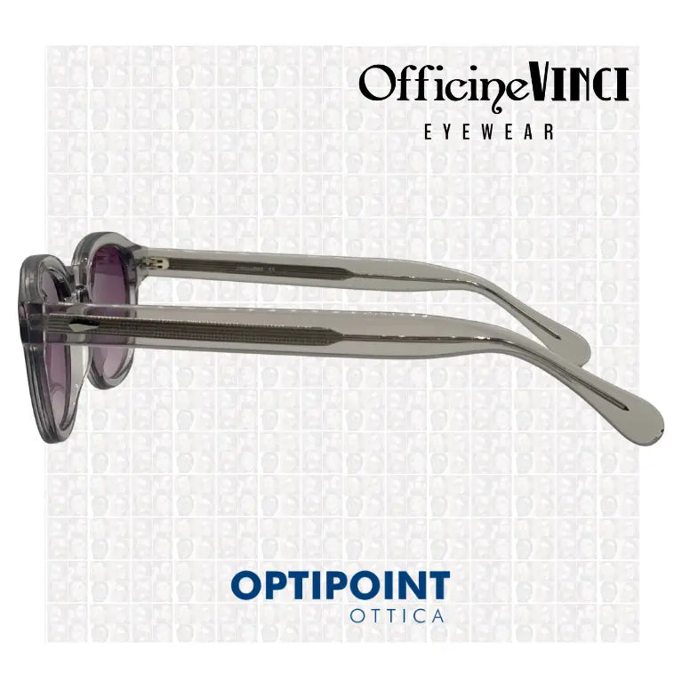 OFFICINE VINCI YORK CRISTALLO SCURO OCCHIALI DA SOLE