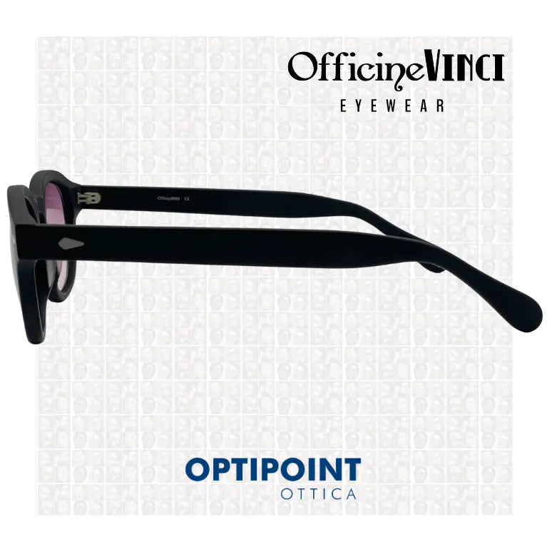 OFFICINE VINCI YORK NERO OPACO OCCHIALI DA SOLE
