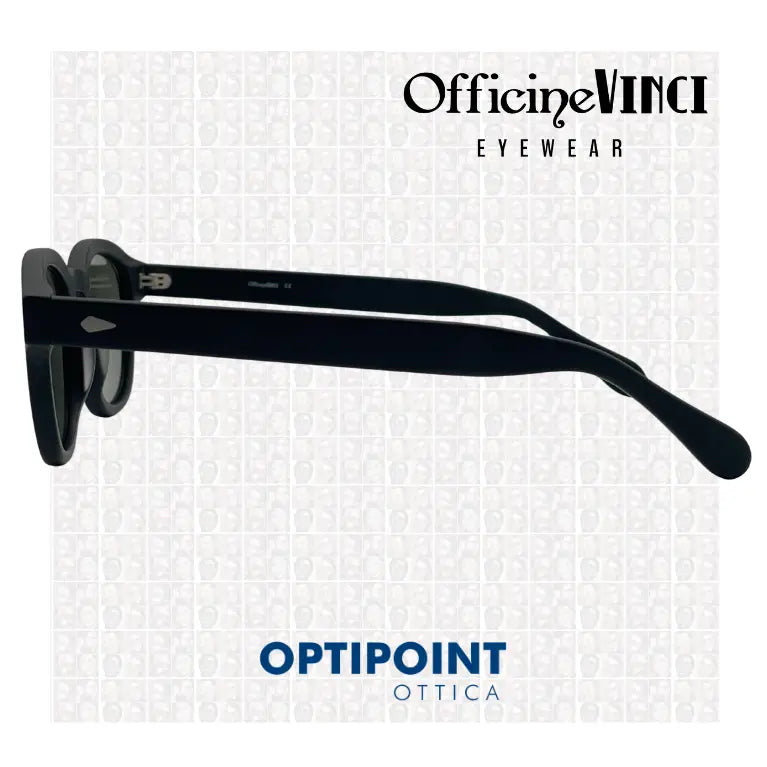 OFFICINE VINCI YORK NERO OPACO OCCHIALI DA SOLE