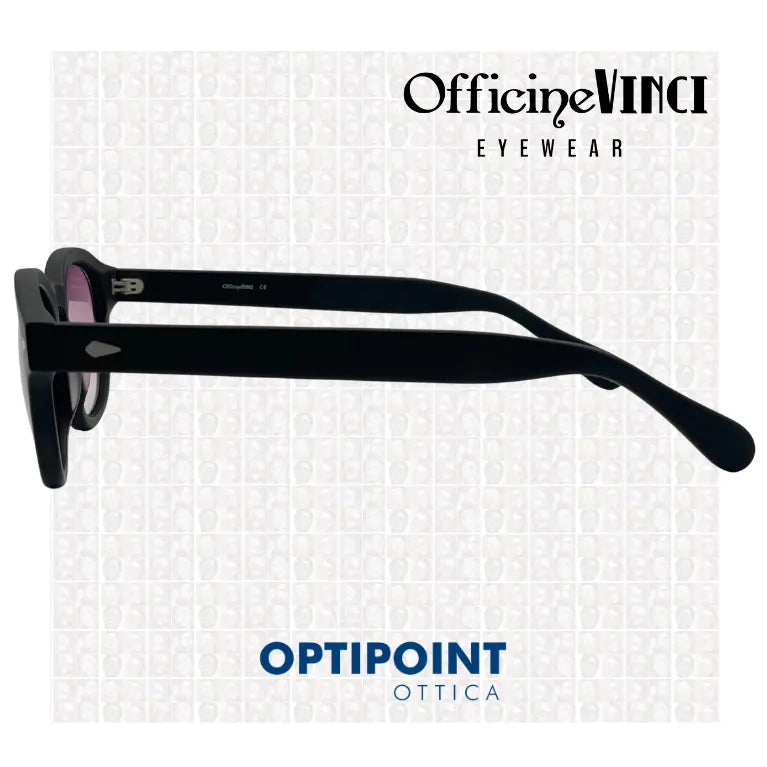 OFFICINE VINCI YORK NERO OPACO OCCHIALI DA SOLE