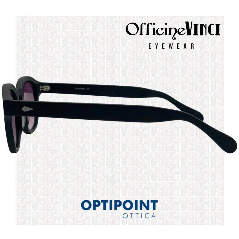 OFFICINE VINCI YORK NERO OPACO OCCHIALI DA SOLE