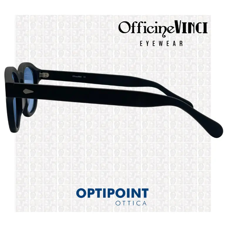 OFFICINE VINCI YORK NERO OPACO OCCHIALI DA SOLE