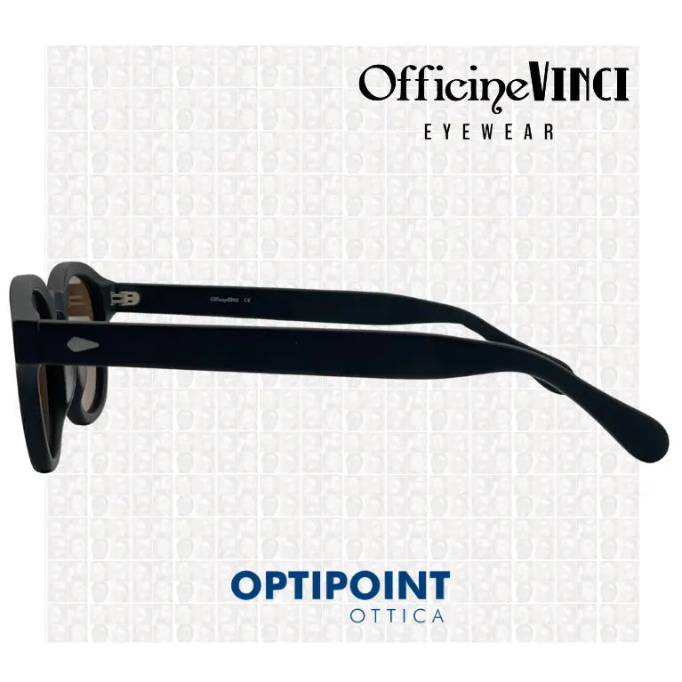 OFFICINE VINCI YORK NERO OPACO OCCHIALI DA SOLE