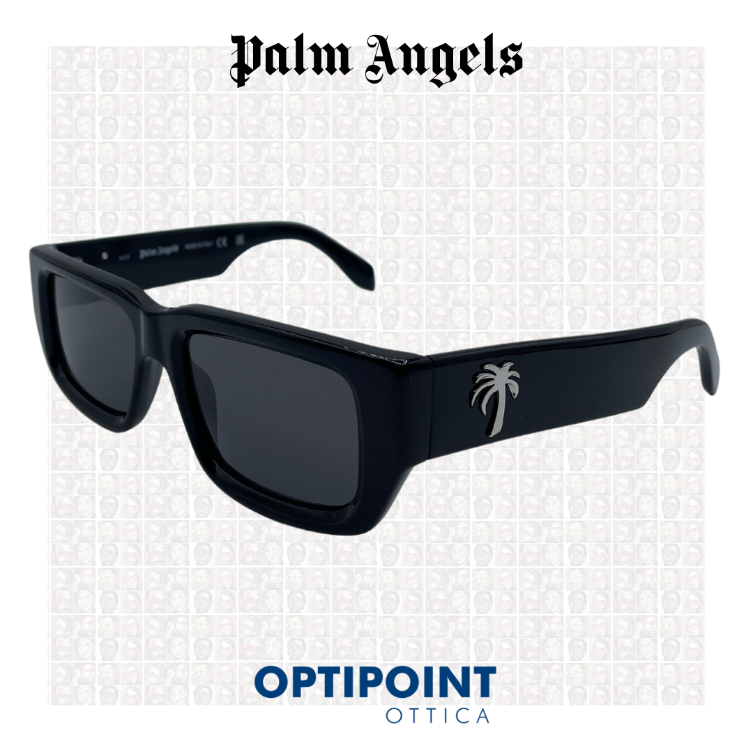 PALM ANGELS SUTTER NERO OCCHIALI DA SOLE