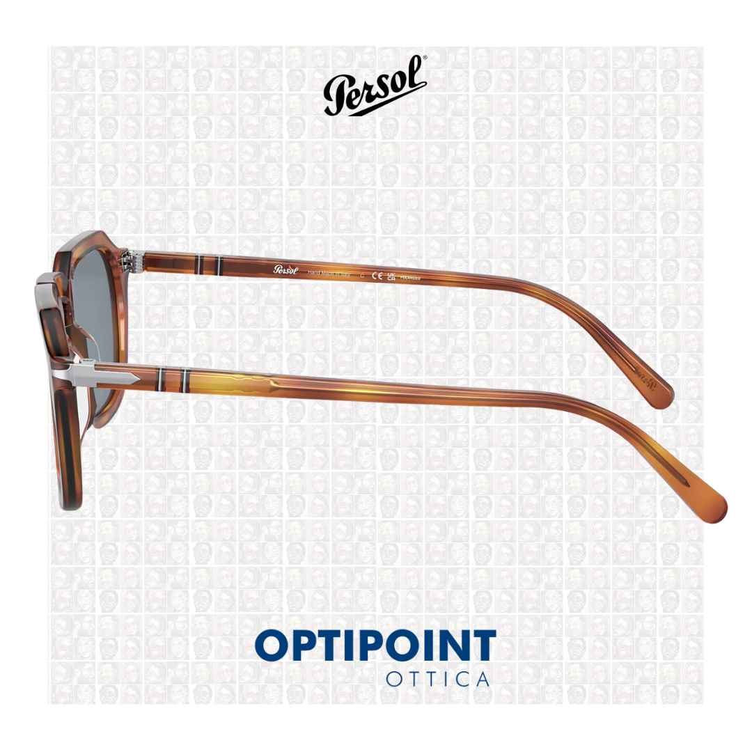 PERSOL 3292S 9656 MARRONE OCCHIALI DA SOLE