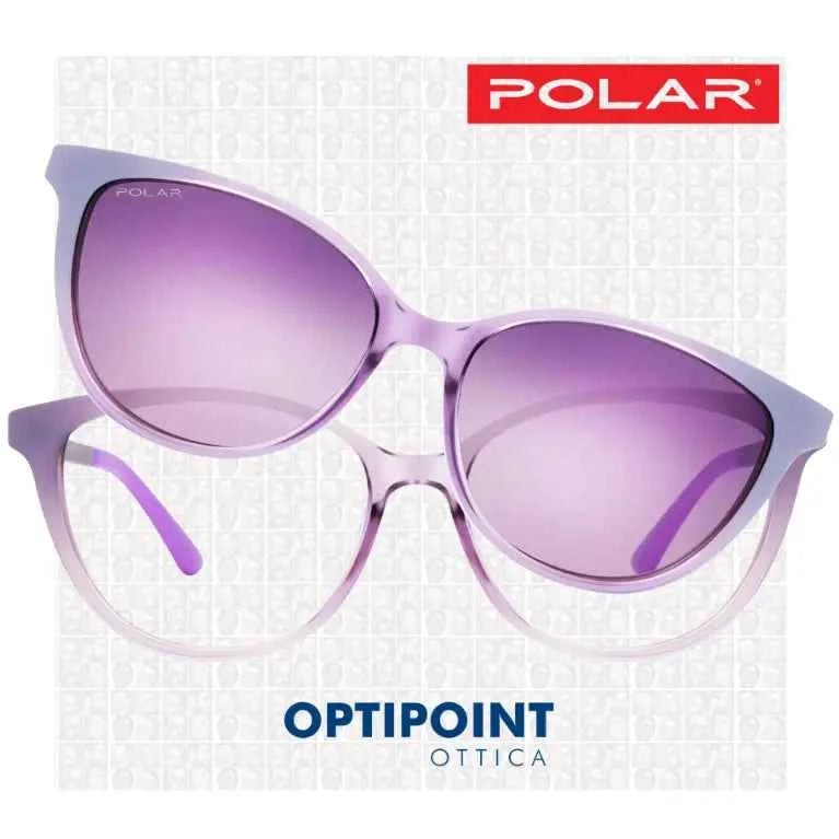 POLAR CLIP-ON 506 - 17 VIOLA BAMBINO OCCHIALI DA VISTA