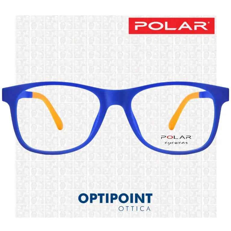 POLAR CLIP-ON 474 - 48 ARANCIO BLU BAMBINO OCCHIALI DA VISTA
