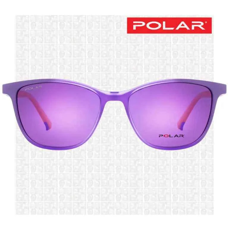POLAR CLIP-ON 614 - 60 VIOLA BAMBINO OCCHIALI DA VISTA