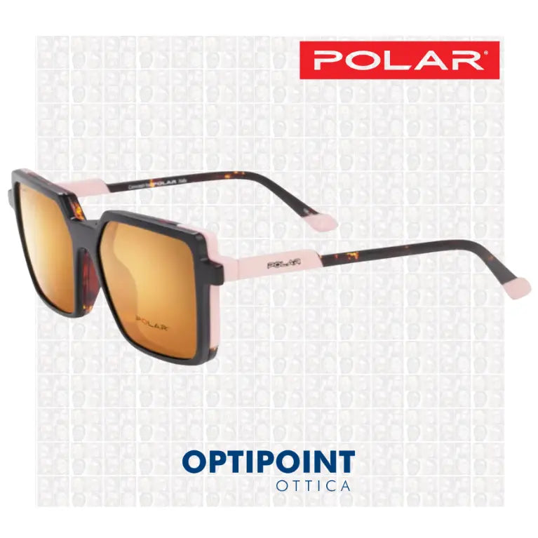 POLAR CLIP-ON ELENA - 415 TARTARUGATO ROSA OCCHIALI DA VISTA