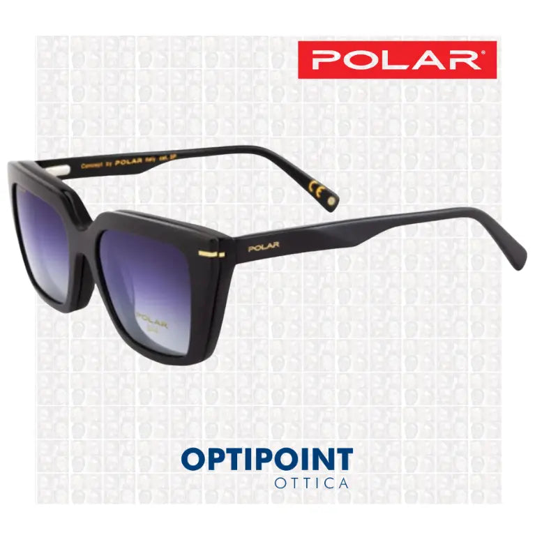 POLAR CLIP-ON GOLD C48 - 77 NERO OCCHIALI DA VISTA