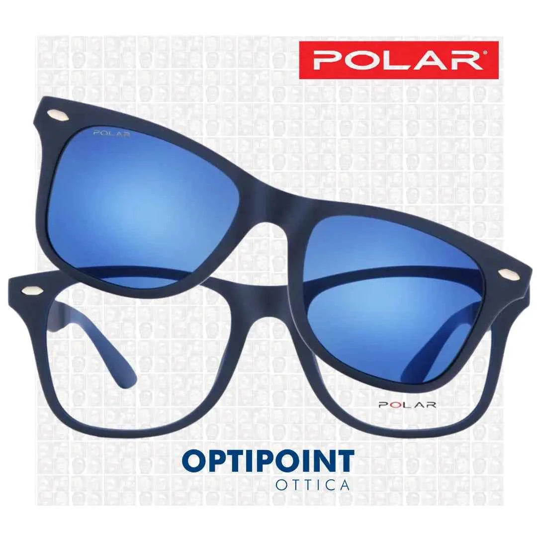 POLAR CLIP-ON 467 20 BLU OCCHIALI DA VISTA