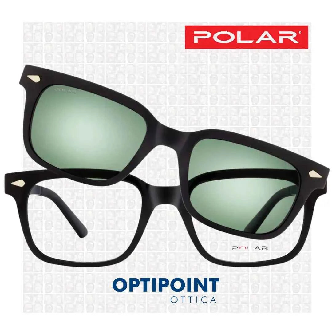 POLAR CLIP-ON 618 76/G NERO OCCHIALI DA VISTA