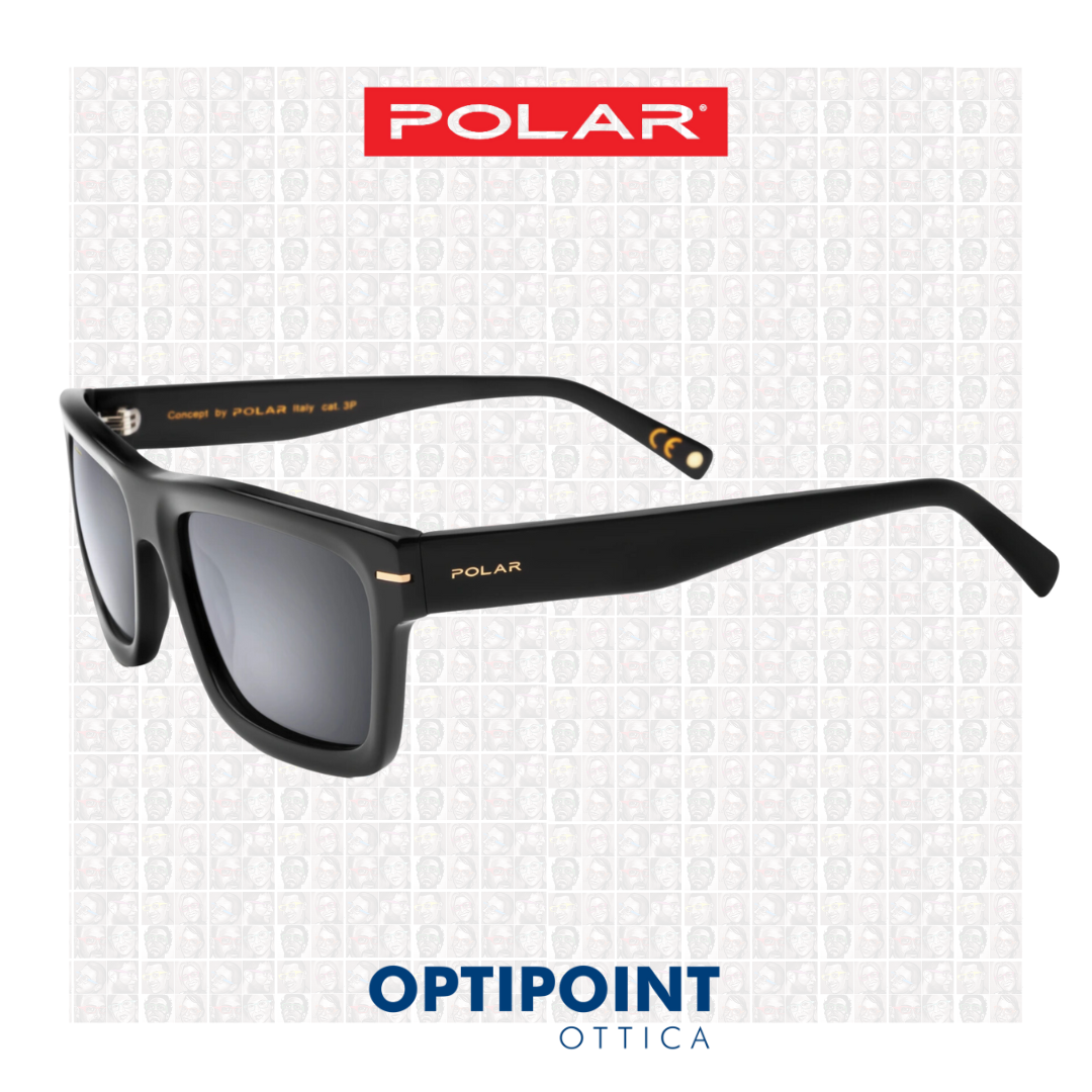 POLAR 180 GOLD NERO OCCHIALI DA SOLE