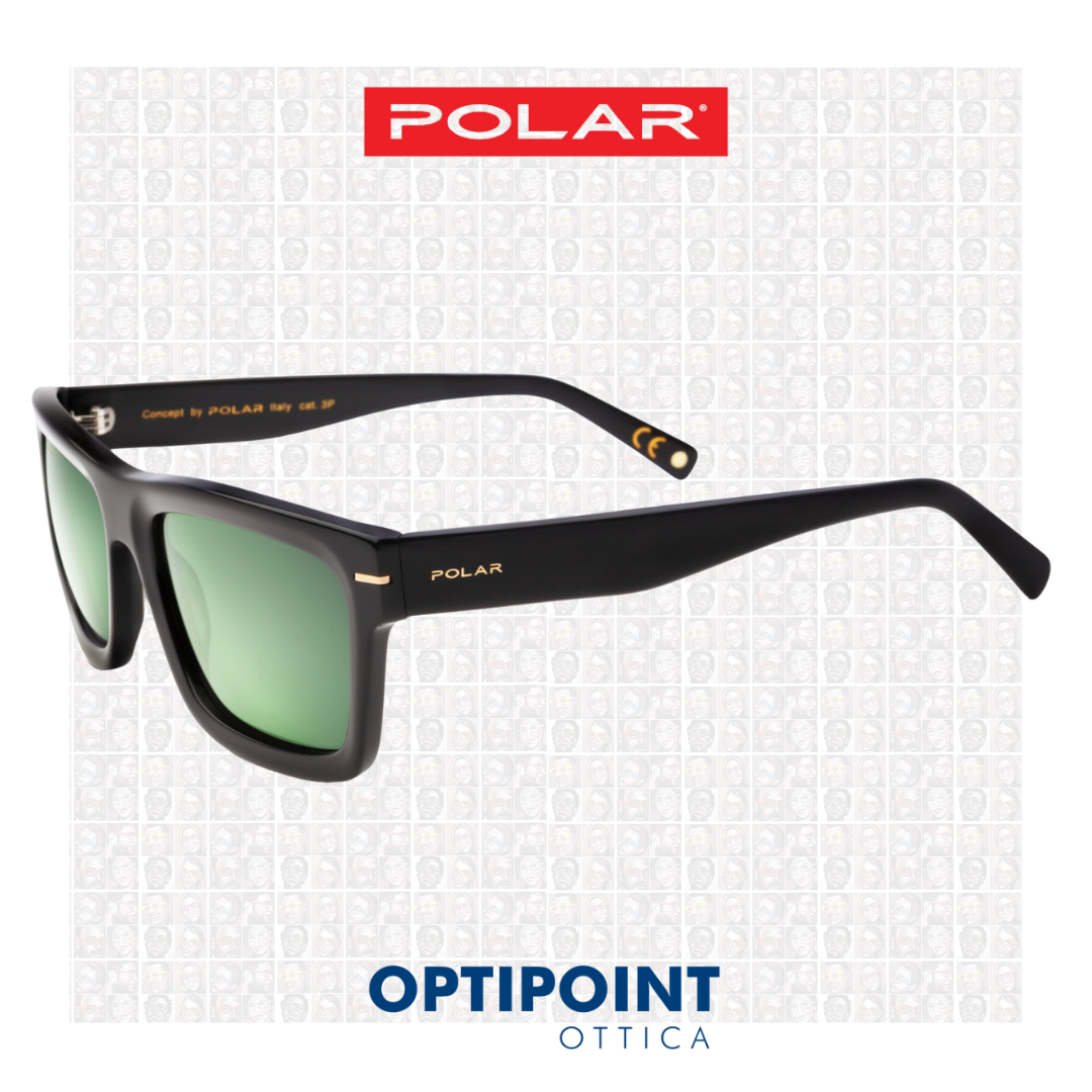 POLAR 180 GOLD NERO OCCHIALI DA SOLE