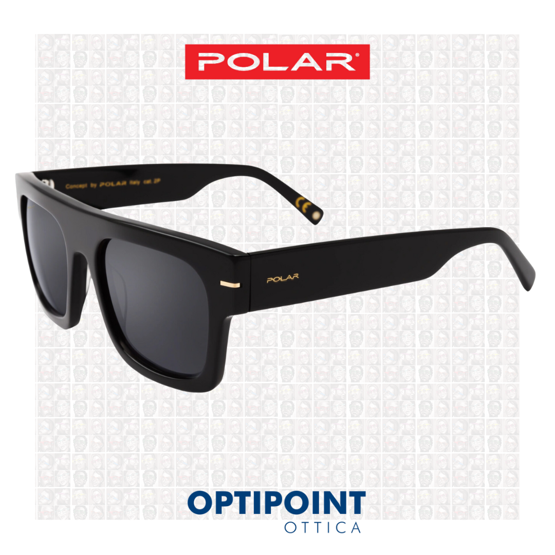 POLAR 165 GOLD NERO OCCHIALI DA SOLE