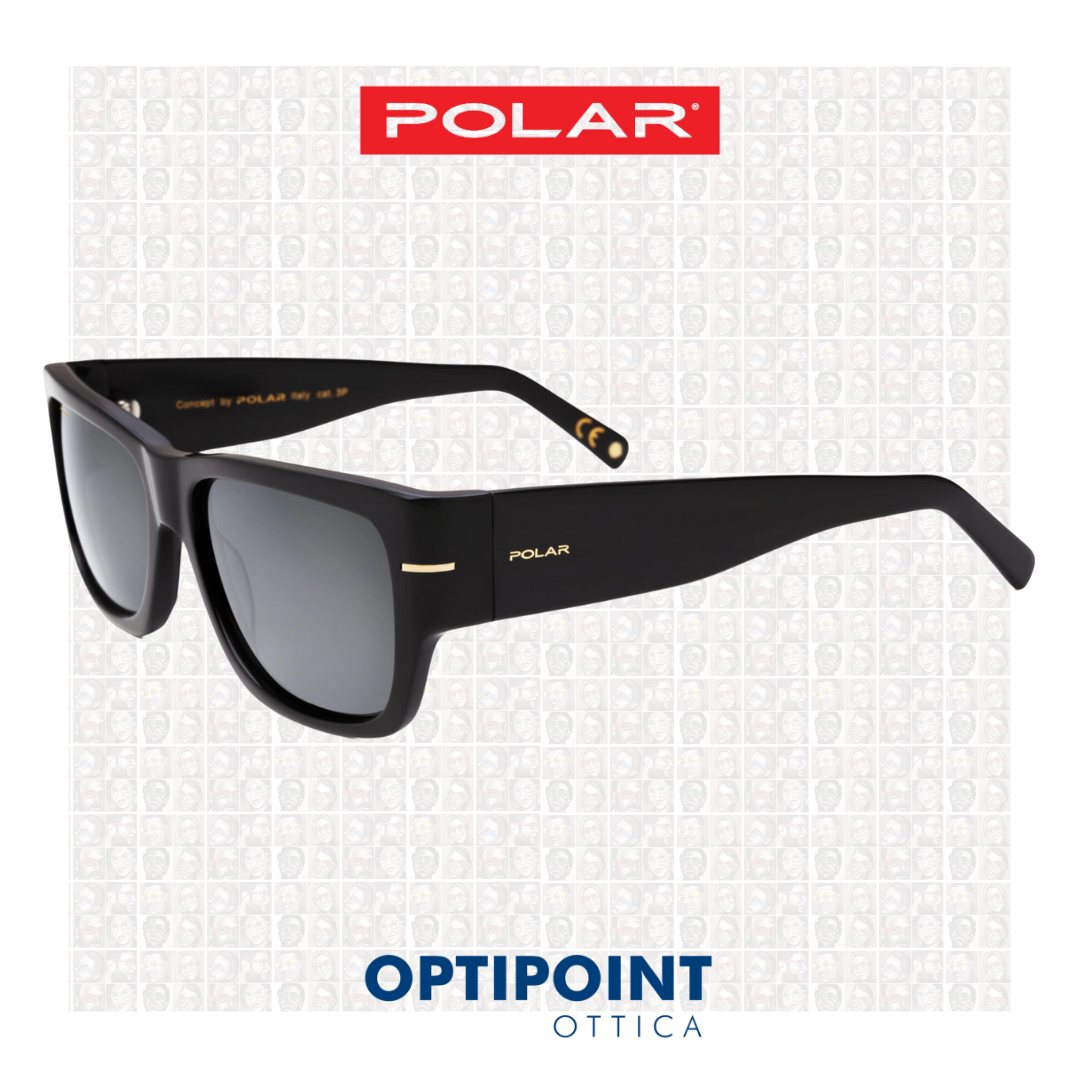 POLAR 166 GOLD NERO OCCHIALI DA SOLE