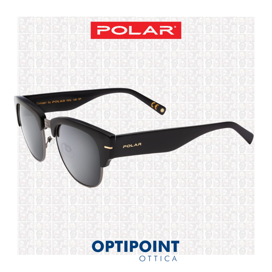 POLAR 182 GOLD NERO OCCHIALI DA SOLE