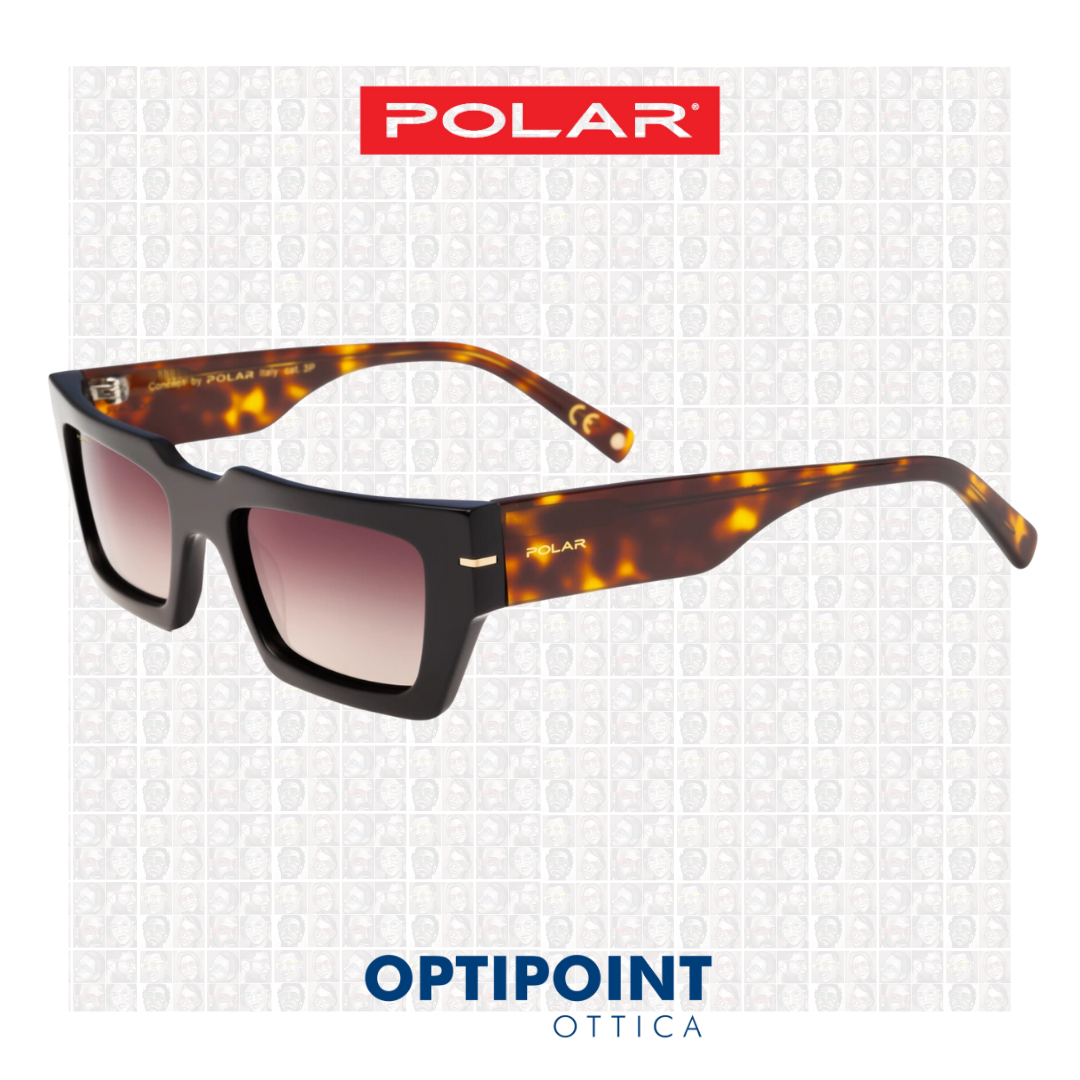 POLAR 161 GOLD HAVANA NERO OCCHIALI DA SOLE