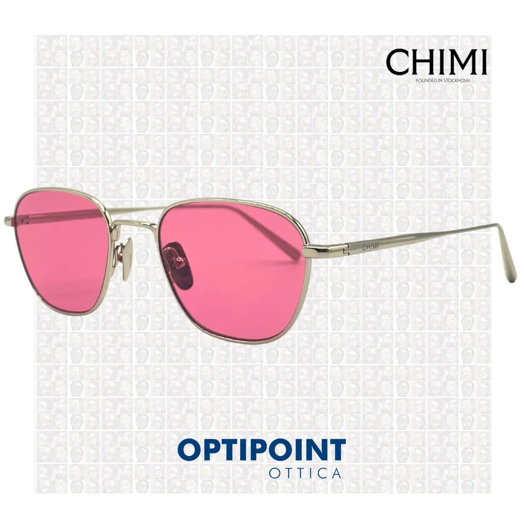 CHIMI POLYGON ARGENTO OCCHIALI DA SOLE