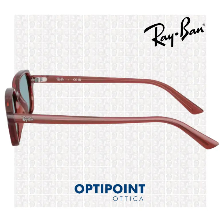 RayBan 0RB4455 680980 MARRONE RUGGINE OCCHIALI DA SOLE