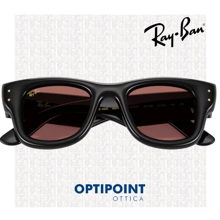 RayBan 0RB4940 PUFFER 60169 NERO OCCHIALI DA SOLE