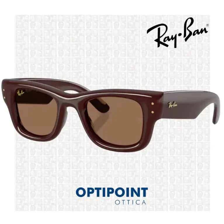 RayBan 0RB4940 PUFFER 687773 MARRONE SCURO OCCHIALI DA SOLE