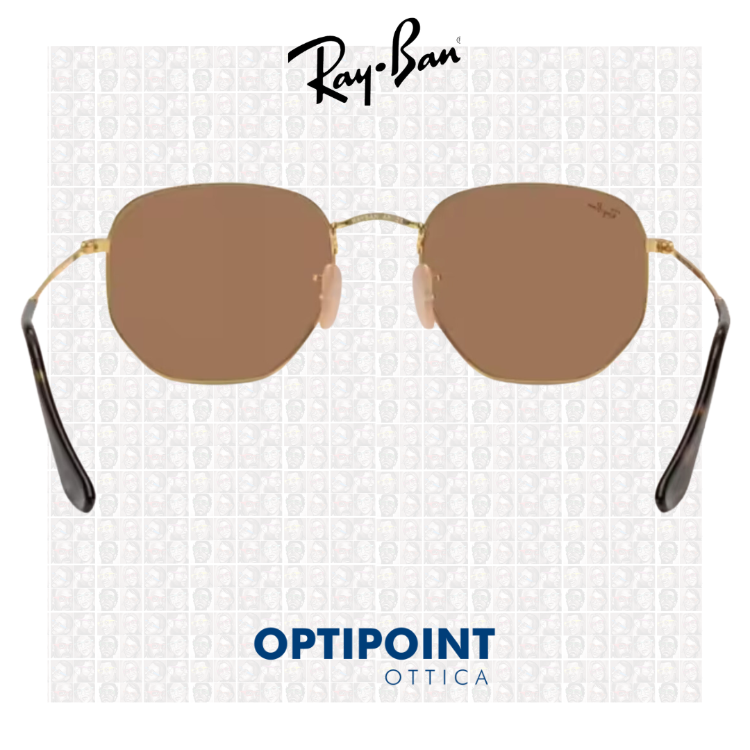 RayBan RB3548N 001/Z2 ORO OCCHIALI DA SOLE