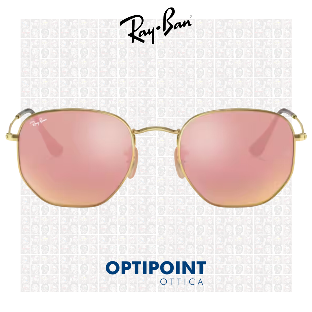 RayBan RB3548N 001/Z2 ORO OCCHIALI DA SOLE