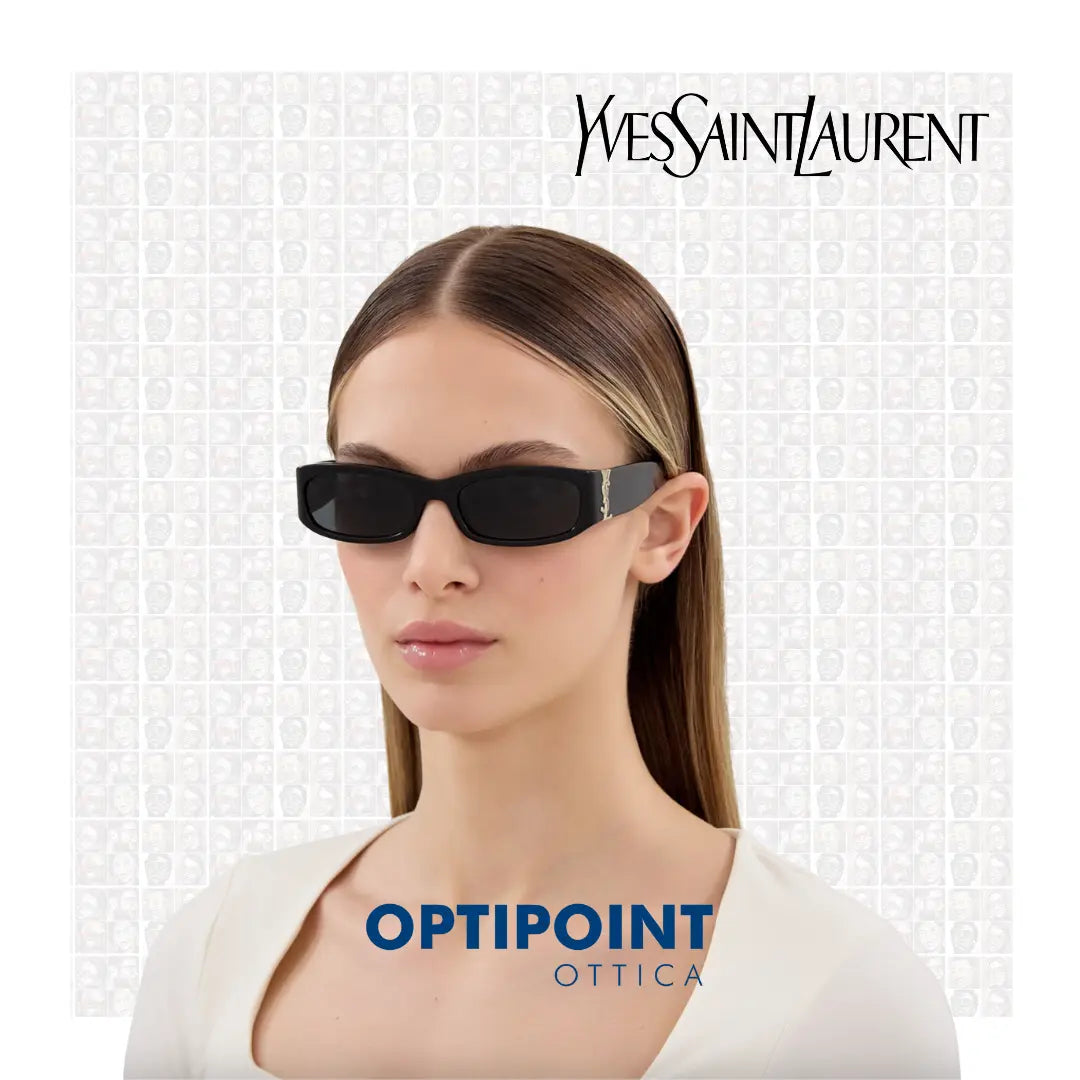 SAINT LAURENT SLM152 NERO OCCHIALI DA SOLE