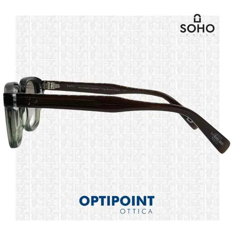 SOHO LANCILLOTTO VERDE STRIATO OCCHIALI DA SOLE