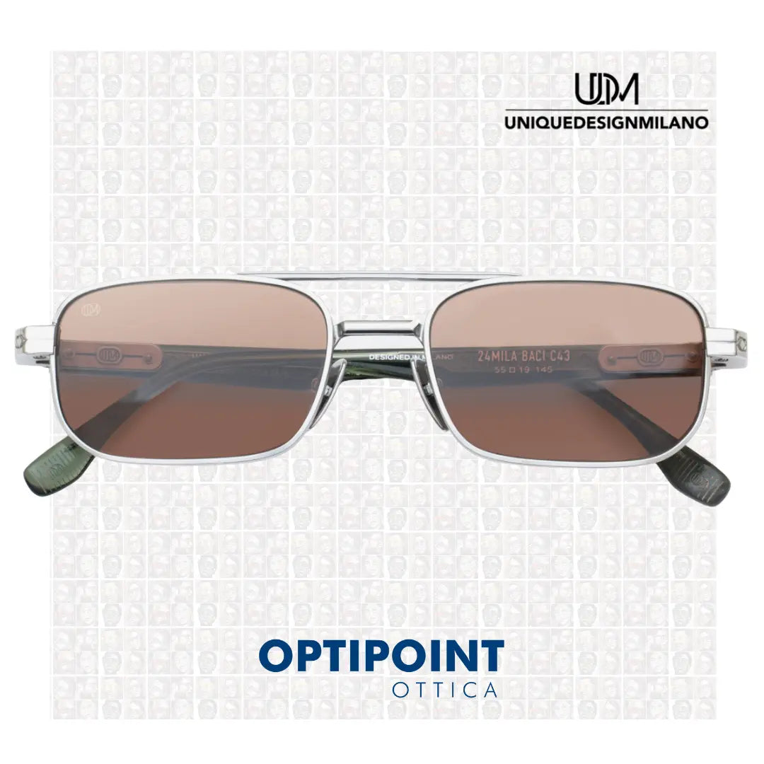 UDM 24MILA BACI ARGENTO OCCHIALI DA SOLE